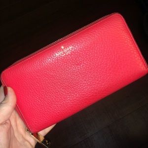 Hot Pink Kate Spade Wallet!